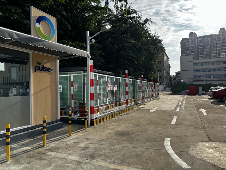 東莞橫瀝新建電動(dòng)車充電站項(xiàng)目順利通電